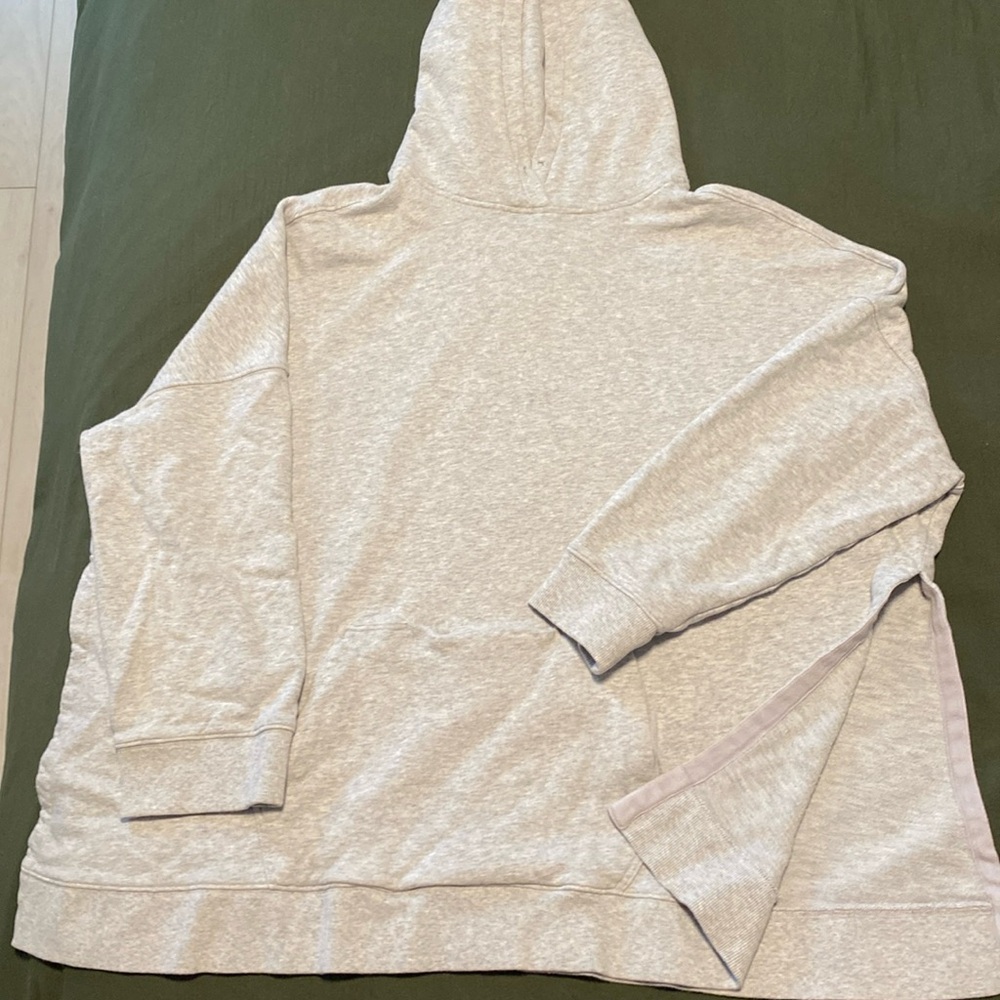 Oversized Hoodie with Slit